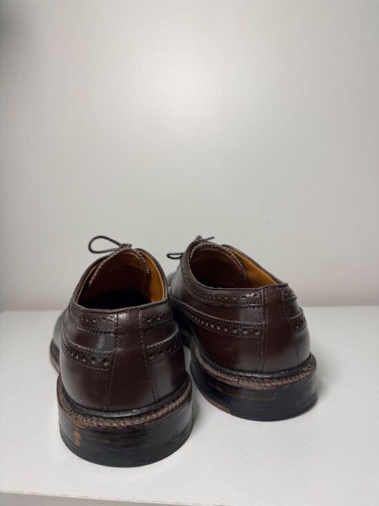 Alden® for J.Crew 97572 Longwing Bluchers - Dark Brown Leather | Size 10.5